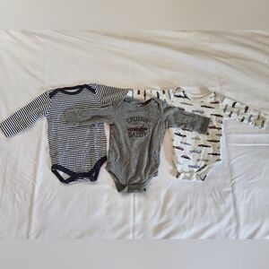 3 piece HB baby onesies